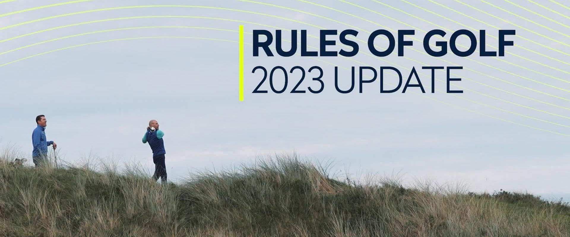 2023 Rules of Golf Changes what you need to know